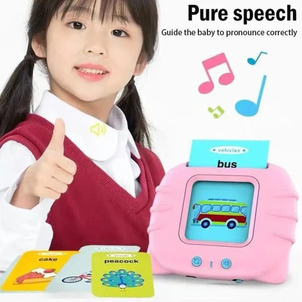 KiddieCards Talking Flash Cards Fun, Audible and Interactive Learning Toy