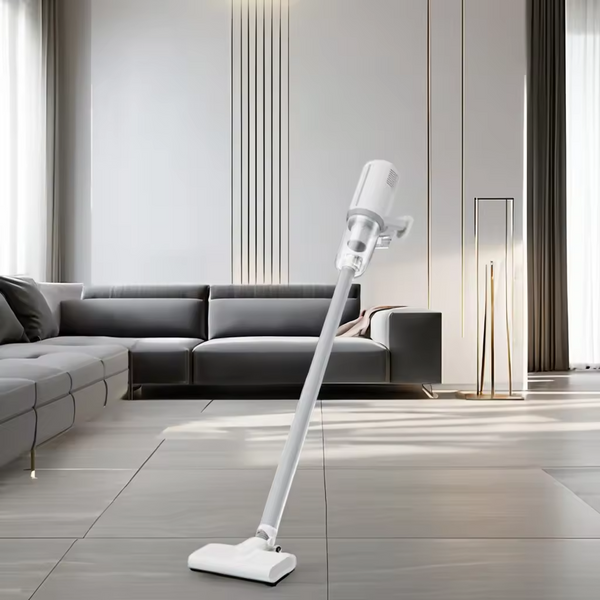 Modern White Cordless Stick Vacuum Cleaner