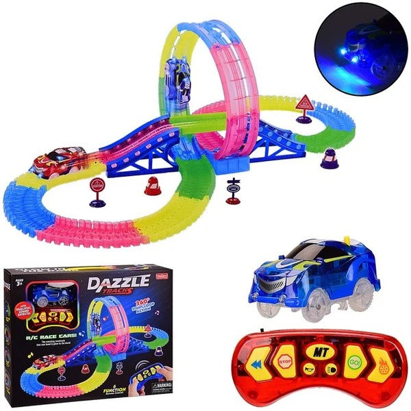 Glow in Dark Flexible Track Set R/C