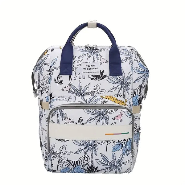 Mother Diaper Backpack Printed Random Designs