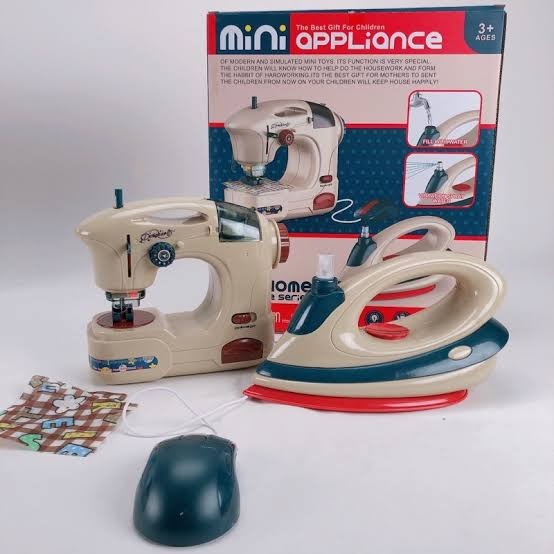 Mini Application Iron And Sewing Set