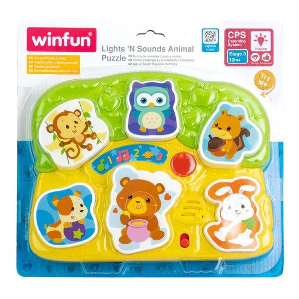 Lights N Sound Animal puzzle