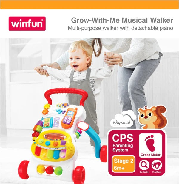 Grown With-Me Musical Walker
