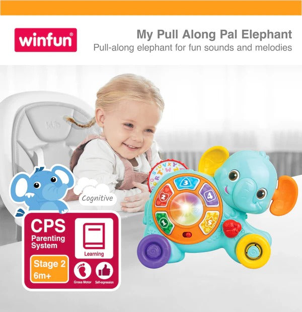 My Pull Along Pal Elephant
