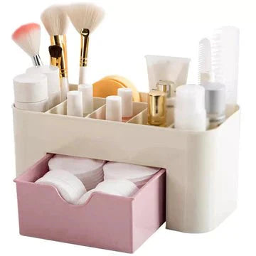 Plastic Cosmetic Storage Box Draw