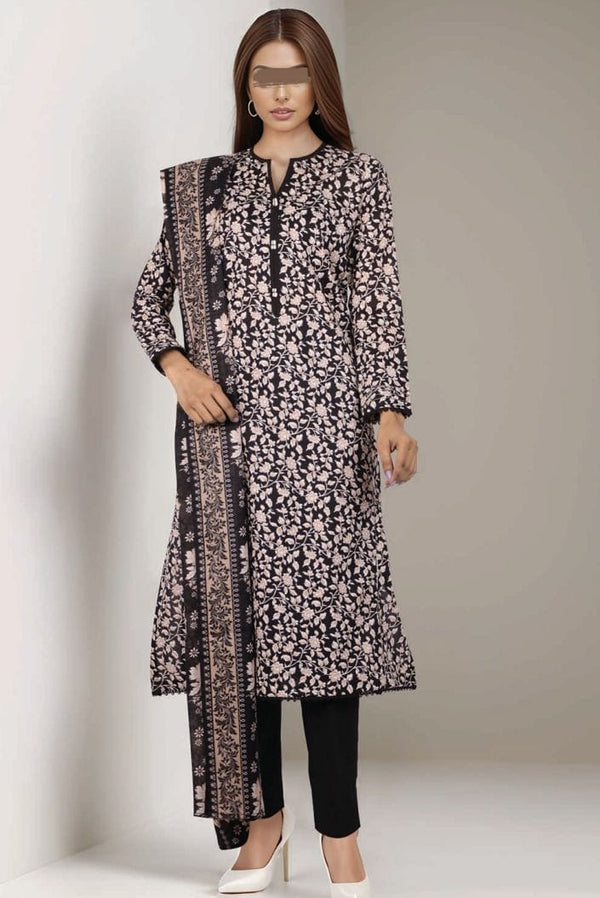 SAYA Unstitched Printed Lawn 3 Piece